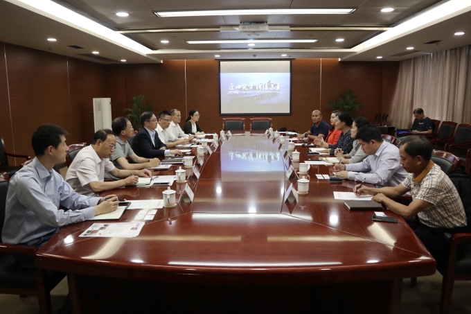 老挝科技部官员到访红豆钱包