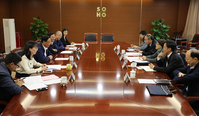 江苏省税务局领导调研红豆钱包
